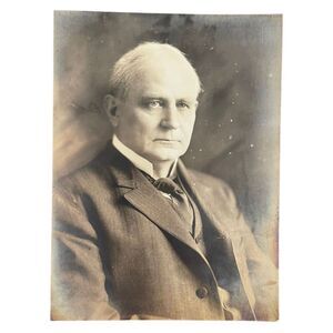 Champ Clark Sepia Portrait Photograph Harris Ewing Washington DC Speaker House